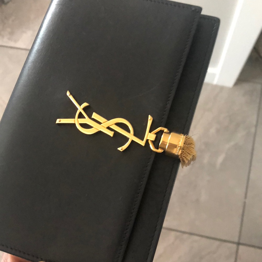 Black used Yves St L bag